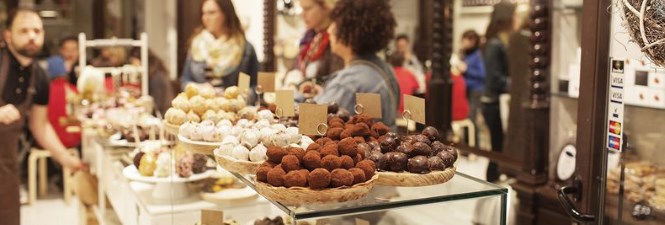 interieur de pâstisserie à Barcelone