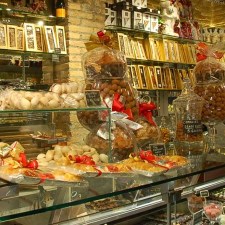 inside of a patisserie Chocofiro in Barcelona