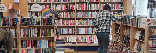 Intérieur Librairie Come In