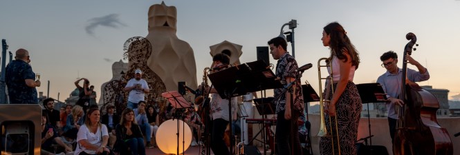 Jazz concert at La Pedrera