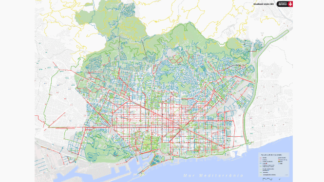 Mapa Bici