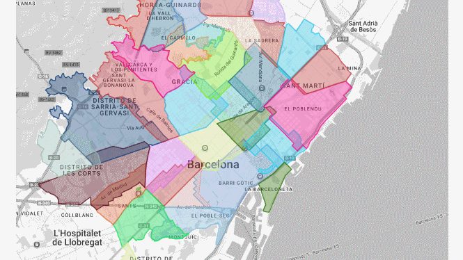 Mapa Zona Verda