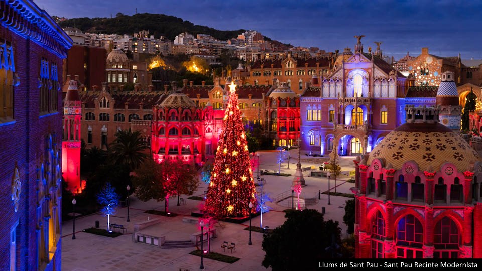 Lumières à Sant Pau