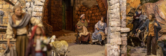 Nativity scene at Museu Frederic Marès
