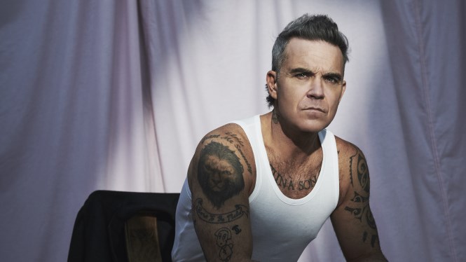 imatge del cantant Robbie Williams