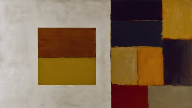 imatge de la obra Outside In (Yellow) de Sean Scully