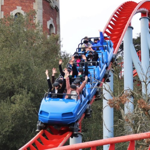 Tibidabo. Roller Coaster